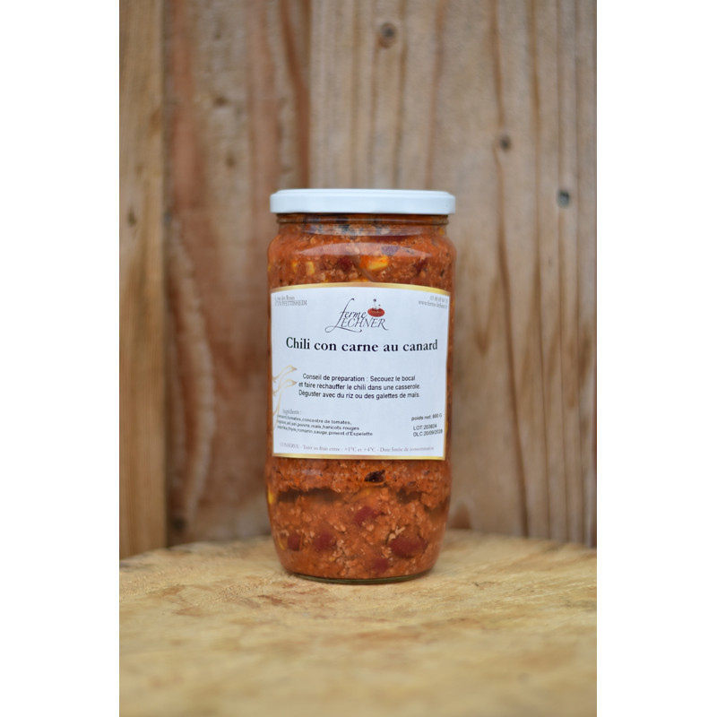 Chili con carne au canard