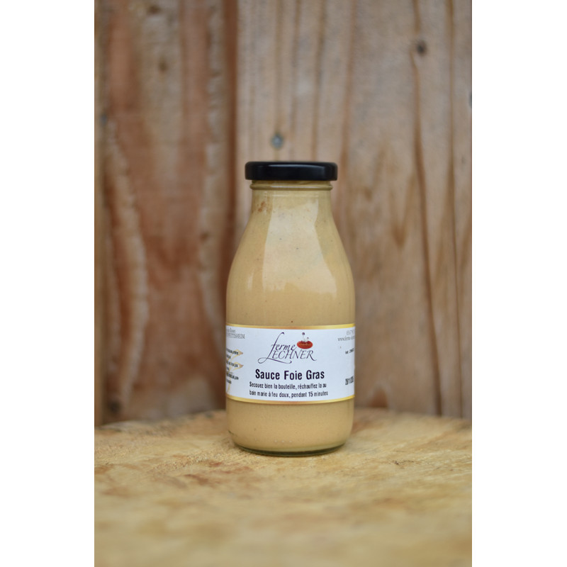 Sauce au foie gras