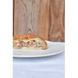 Tourte au bouchée à la reine de canard  de la Ferme Lechner en Alsace