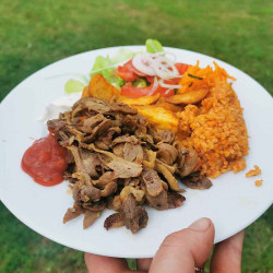 Kébab de canard