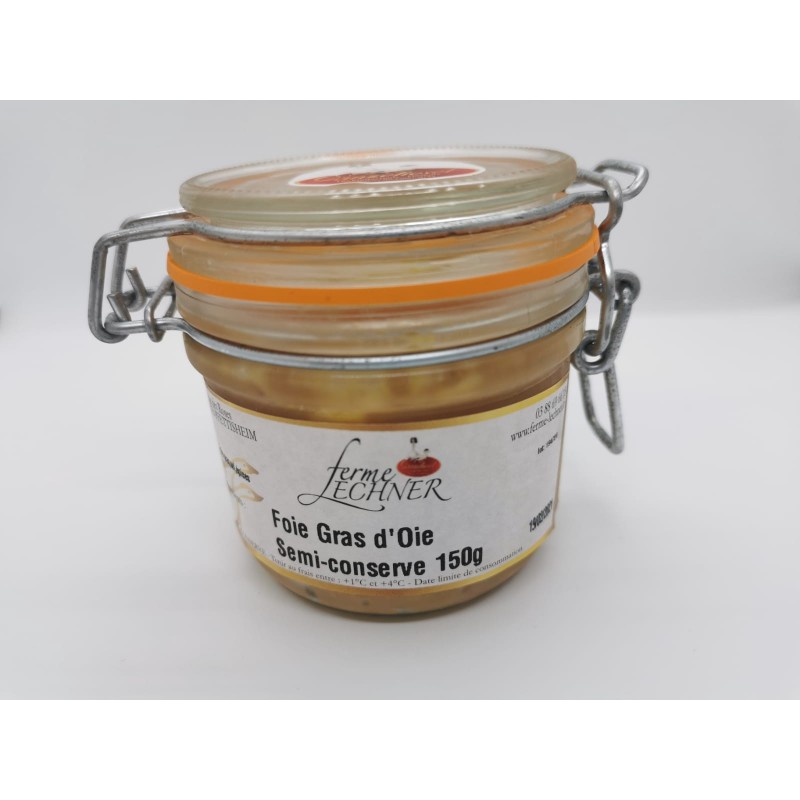 Foie gras semi-Conserve